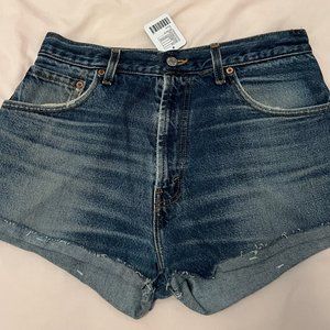 Vintage Recycled Levi's Shorts w/ Tags - Medium